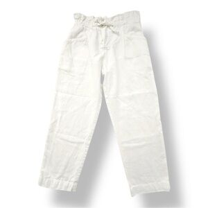 Zara | Girls’ Linen Blend Paper Bag Pants (10) 🤍